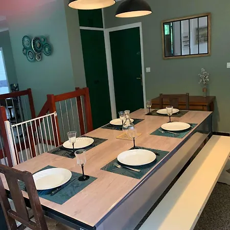 Au Bord Du Ruisseau-logement 3 étoiles-4 Chambres-campan * Campan